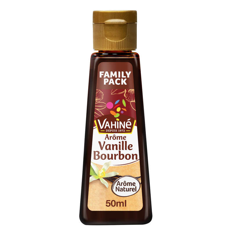 Vahiné Vanille Bourbon liquide arôme naturel 50ml Vahiné Vanille Bourbon liquide arôme naturel 50ml