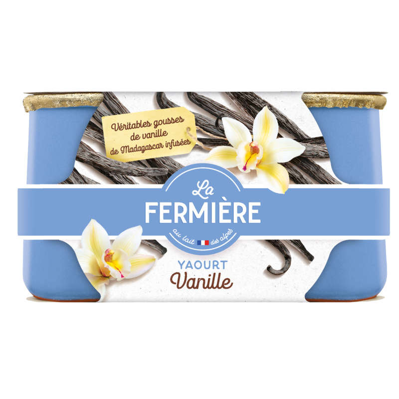 La Fermière Vanilla Yogurt 2X140G