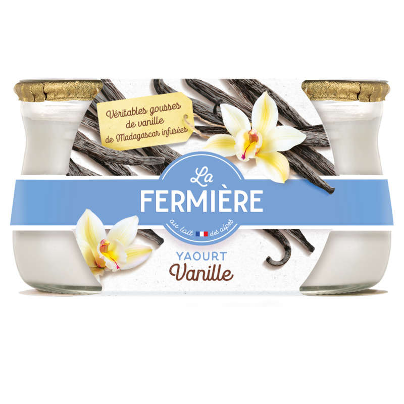 La Fermière Vanilla Yogurt 2X140G
