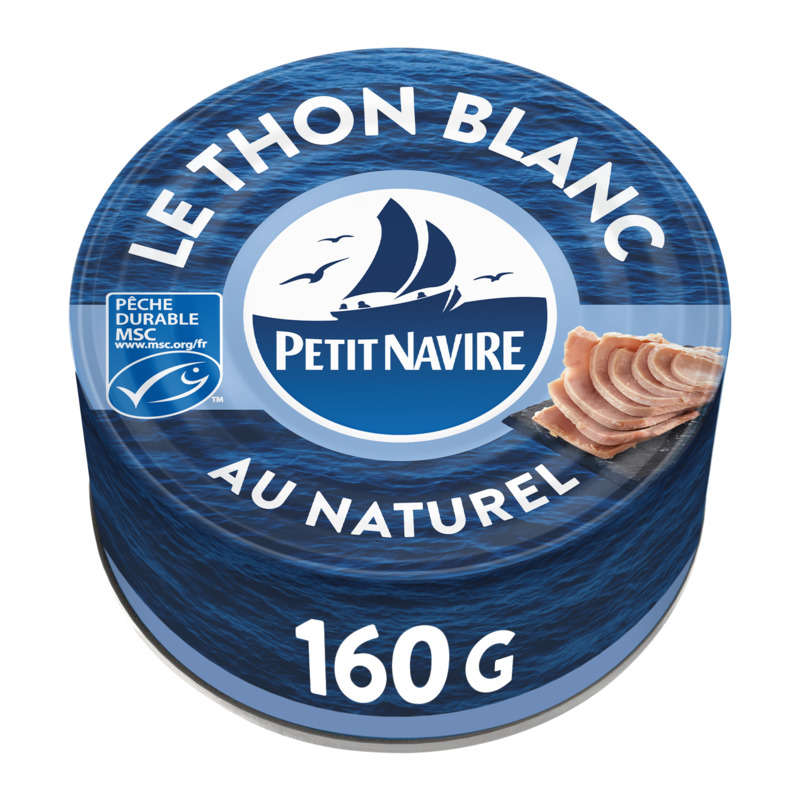 Petit Navire Natural White Tuna 140G