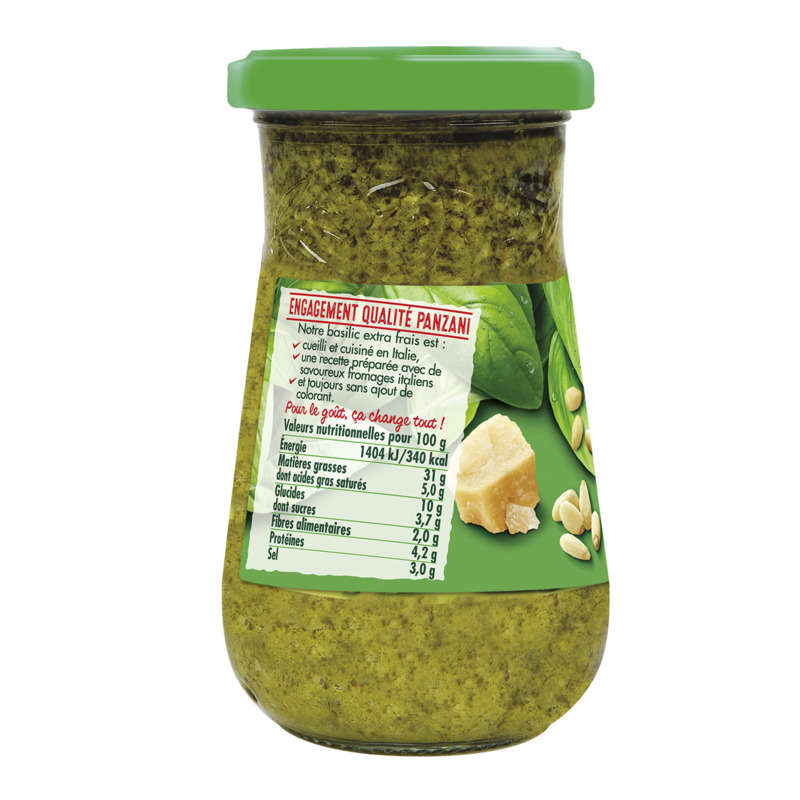 Panzani green basil pesto sauce 200g