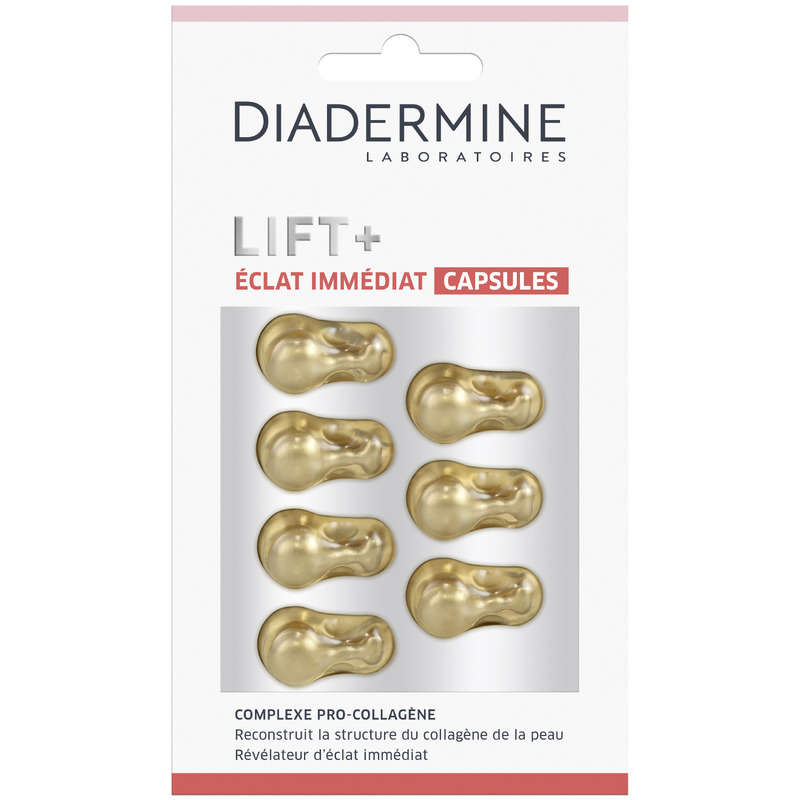 Diadermine Lift+ Capsules Anti- Rides Visage Eclat Immediat 4 ml Diadermine Lift+ Capsules Anti- Rides Visage Eclat Immediat 4 ml