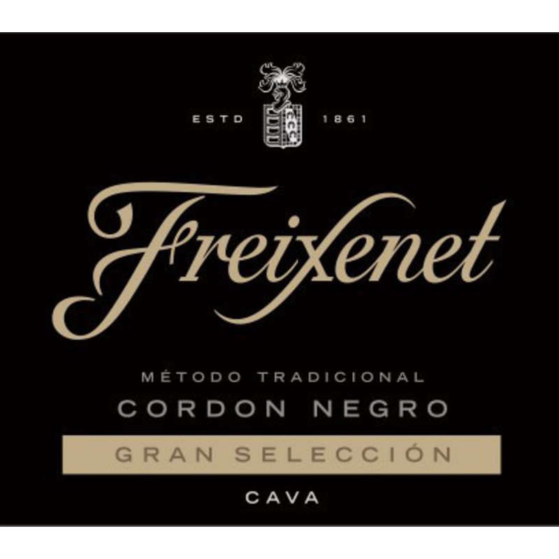 Freixenet Cordon Negro vin pétillante brut la bouteille de 75cl Freixenet Cordon Negro vin pétillante brut la bouteille de 75cl