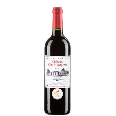 Château Côte Montpezat Castillon Côtes De Bordeaux Aop, Red 75Cl