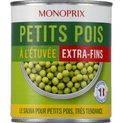 Monoprix Extra fine stewed peas 560g