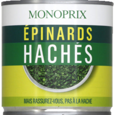 Monoprix Chopped Spinach 395g