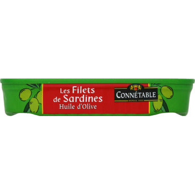 Connétable filets de sardines huile olive extra vierge 100g