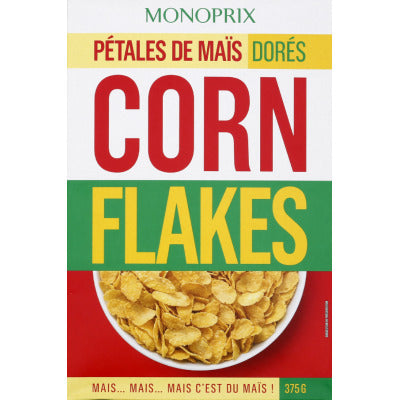 Monoprix Corn Flakes Golden Corn Petals 375G