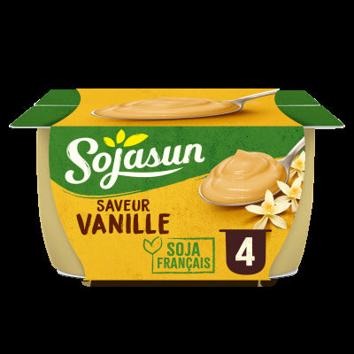 Sojasun Yaourt végétal vanille 4x100g