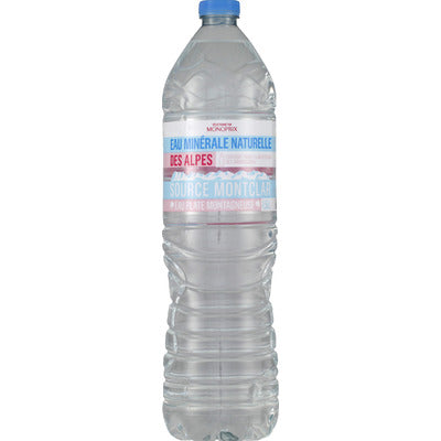 Monoprix Mineral Water of the Alps Montclar Source 1.5l