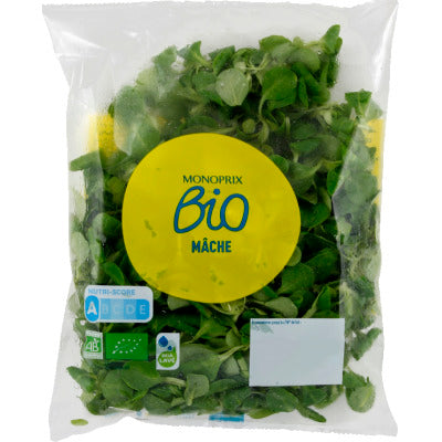 Monoprix Bio Mâche 125g bag