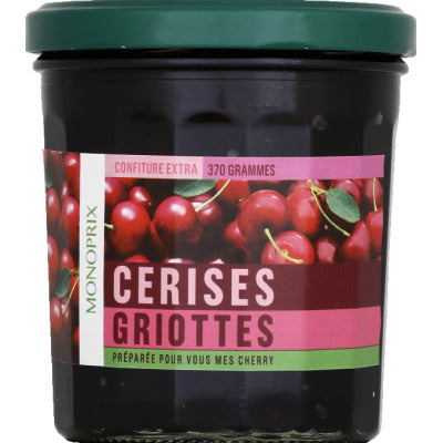 Monoprix Extra Morello Cherry Jam 370g