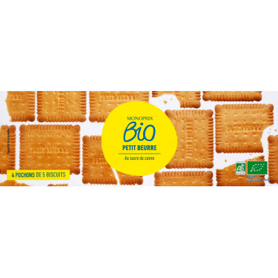 Monoprix Bio Petit Beurre with Cane Sugar 167g