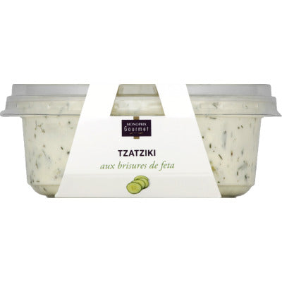 Monoprix Gourmet Tzatziki Feta 180g