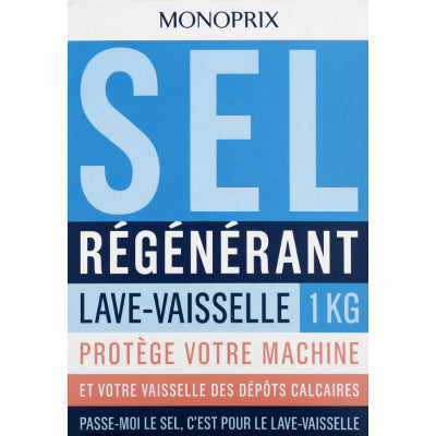 Monoprix Regenerating Dishwasher Salt 1Kg