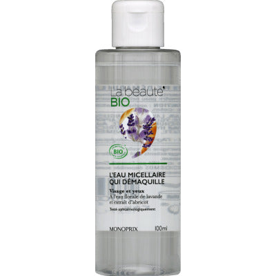 Monoprix Organic Beauty Micellar water that removes make-up 100ml