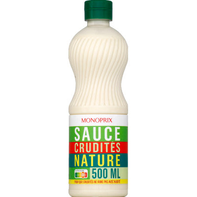 Monoprix Sauce crudités nature 500ml