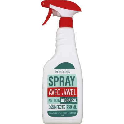 Monoprix spray avec javel 75cl