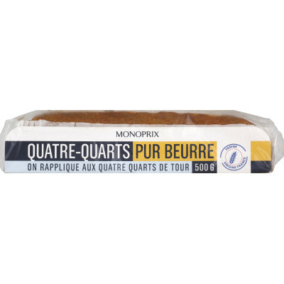 Monoprix Pure Butter Pound Cake 500G