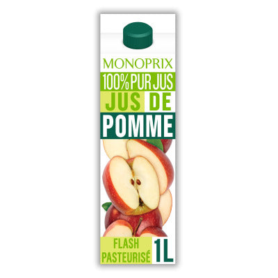 Monoprix Pure Pressed Apple Juice 1L