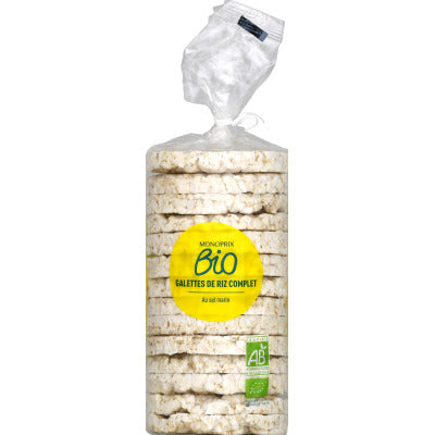 Monoprix Bio Whole Rice Cakes 115g