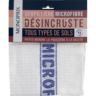 Monoprix Serpillière Microfibre 45X50 Cm