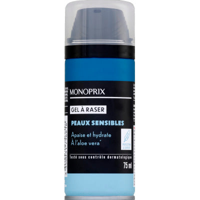 Monoprix Shaving gel for sensitive skin 75ml