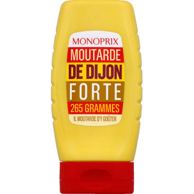 Monoprix Strong Dijon Mustard 265G