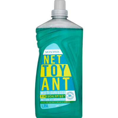 Monoprix Nettoyant Ménager Pin Eucalyptus 1,25L