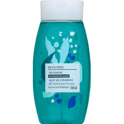 Monoprix Shower Gel With Sea Salts 250ml