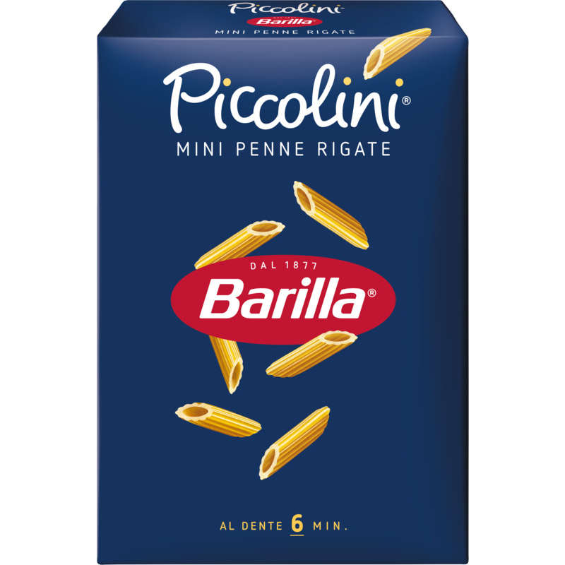 Barilla Piccolini Pâtes Mini Penne 500g