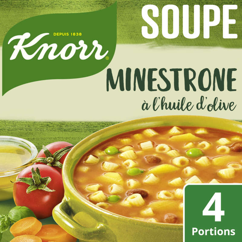 Knorr Minestrone Soup with Olive Oil 4 Servings 104g