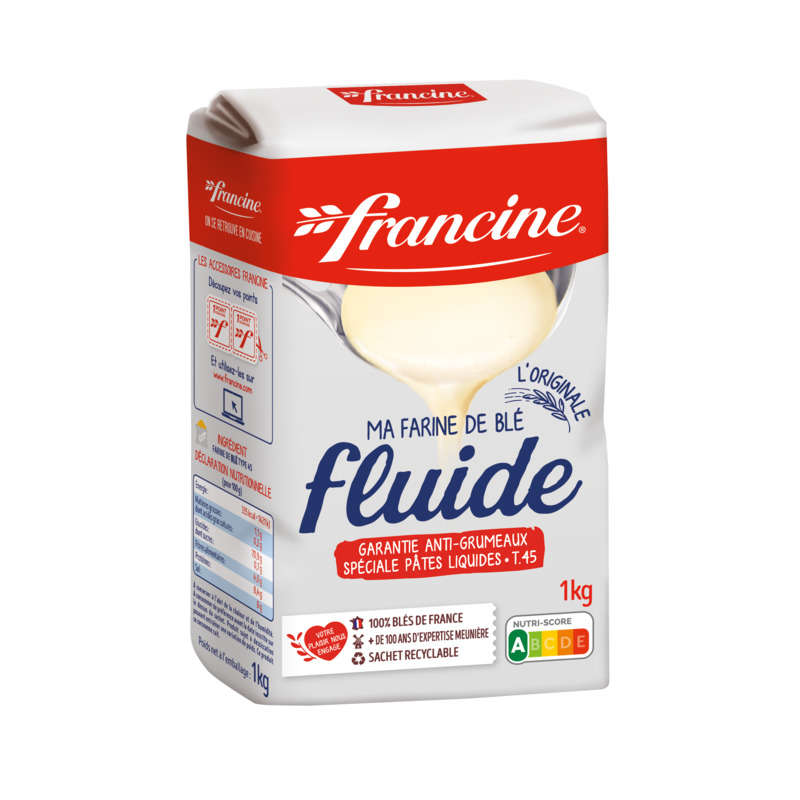 Francine Fluid Wheat Flour T45 1Kg