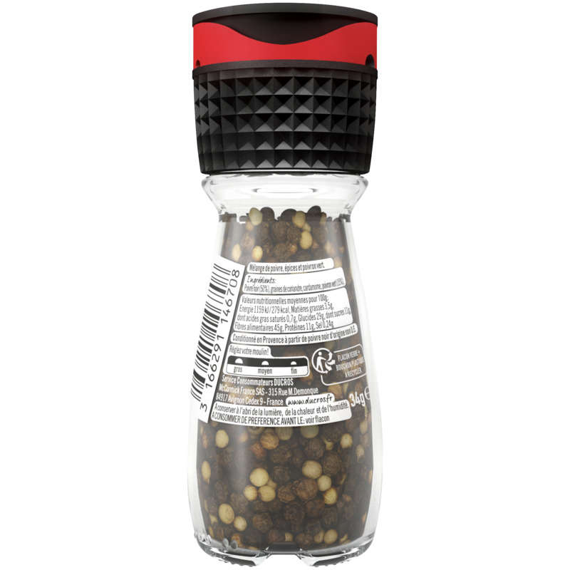 Ducros Pepper Mill Flavor 30G