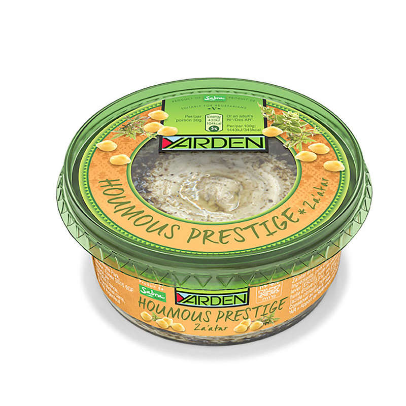 Yarden Houmous Prestige Au Zaatar Et À L'Huile D'Olive 250G