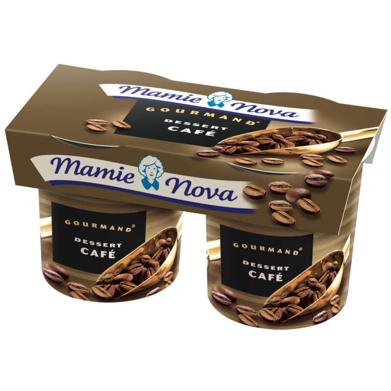 Mamie Nova Coffee Dessert Cream 2x150g