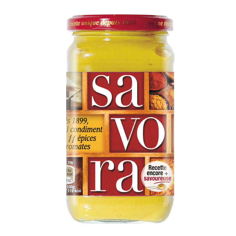 Amora Mustard Specialty Savora Jar 385g