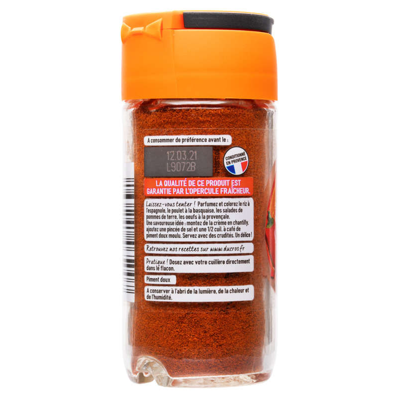 Ducros Sweet Pepper In 40G Bottle