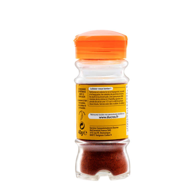 Ducros Sweet Pepper In 40G Bottle