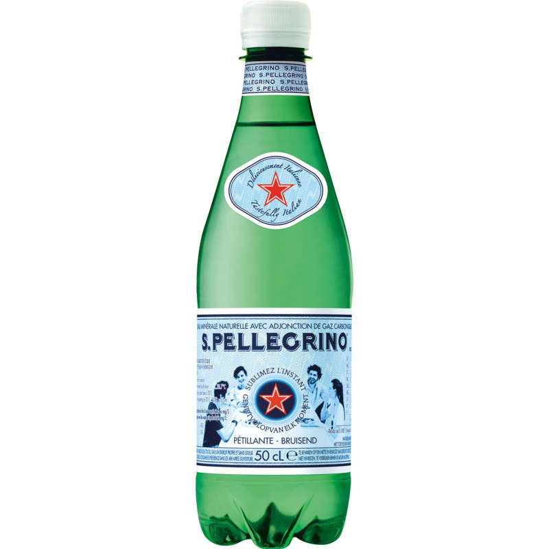 San Pellegrino Eau Minérale Naturelle Gazeuse 50cl