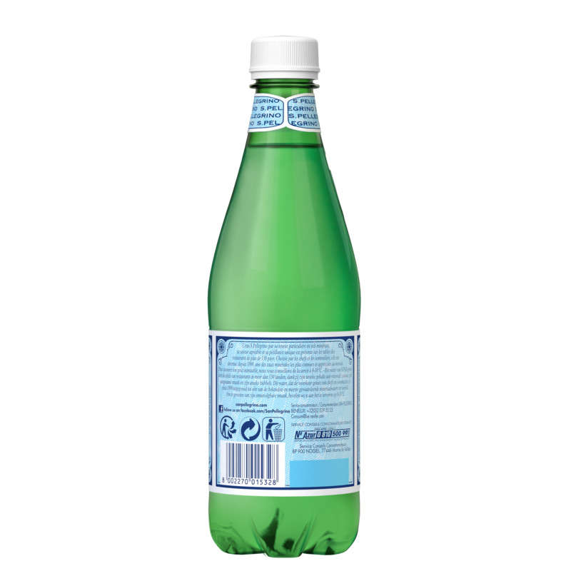 San Pellegrino Eau Minérale Naturelle Gazeuse 50cl