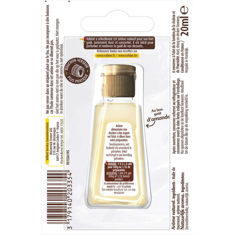 Vahiné Arôme amande amère 20ml