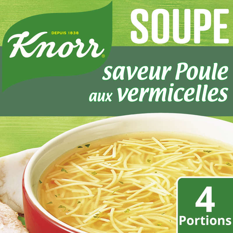 Knorr Soupe Poule Vermicelles 4 Portions 63g