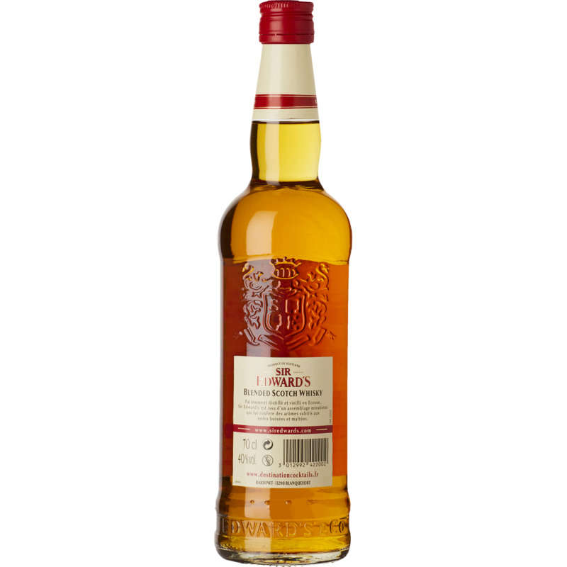 Sir Edward'S Sir Edward blended scotch whisky la bouteille de 70 cl