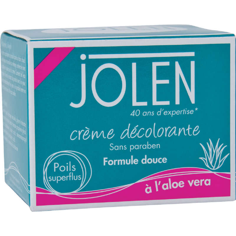 Jolen Crème décolorante à l'aloe vera poils superflus 30ml