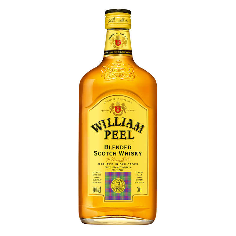 William Peel Blended Scottish Whiskey 40% vol. 70cl