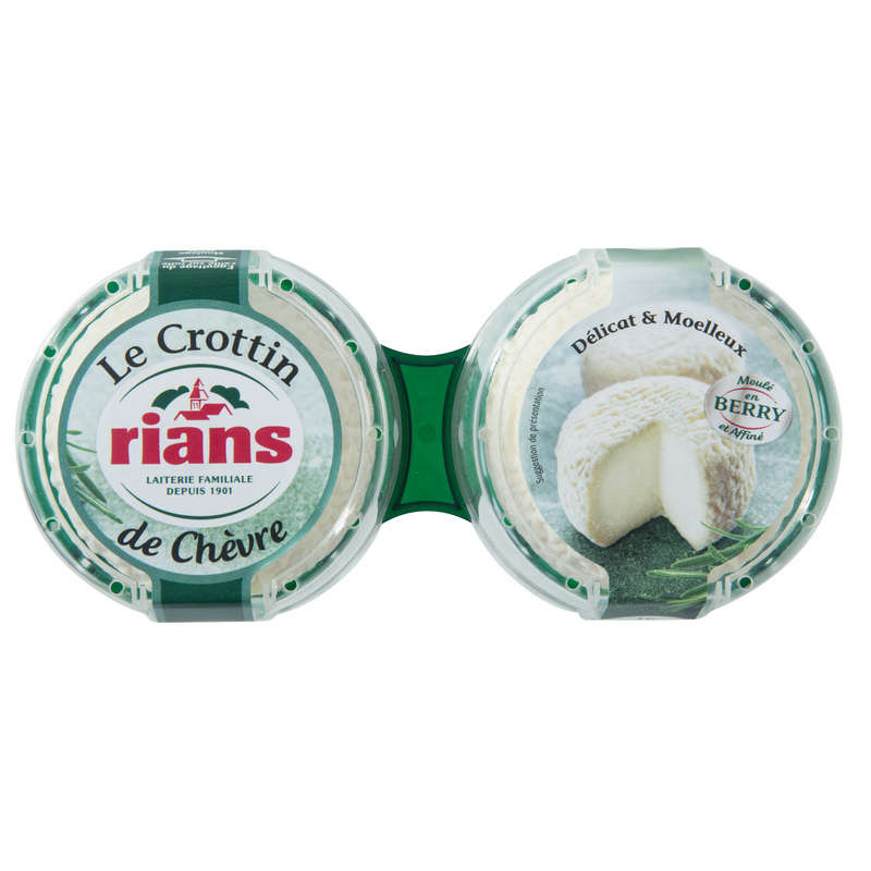 Rians Le Crottin de Chèvre 2x60g