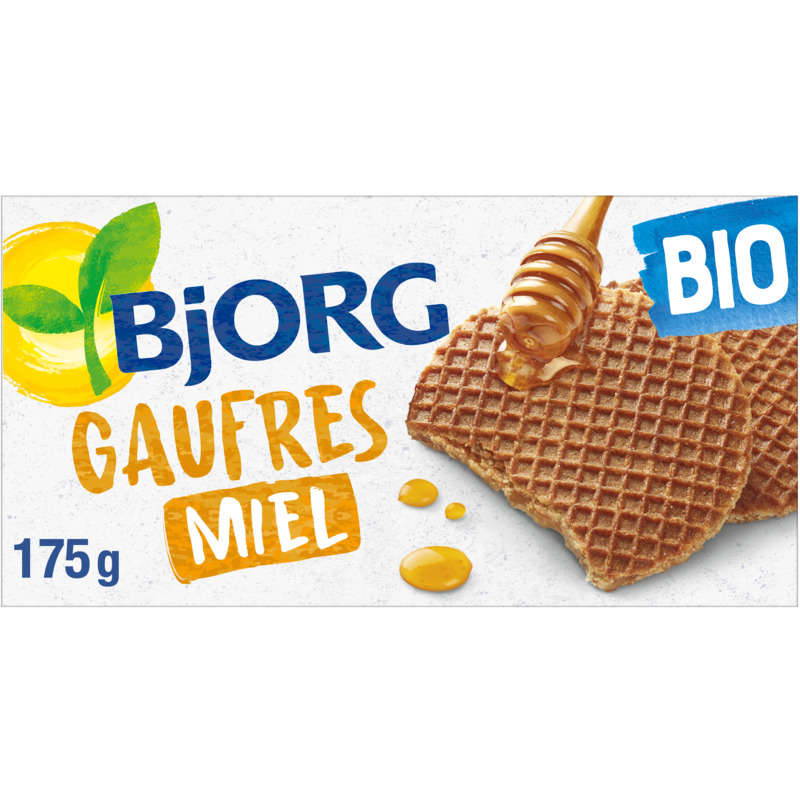 Bjorg Gaufres Miel Bio 175G