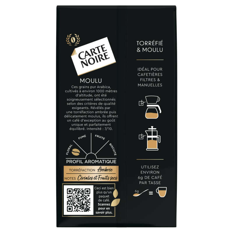 Carte Noire Café Arôme Intense & Gout Intense 250g