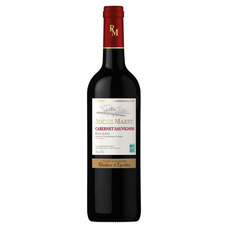 Roche Mazet Vin De Pays D'Oc Igp, Rouge 75cl